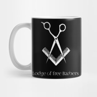 Barber's lodge white version Mug